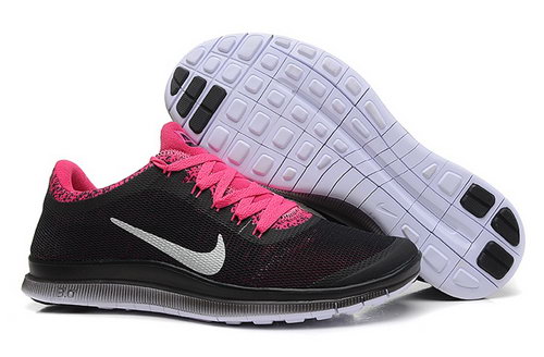 Nike Free 3.0 V6 Ext Womens Shoes Black Pink Gray Coupon